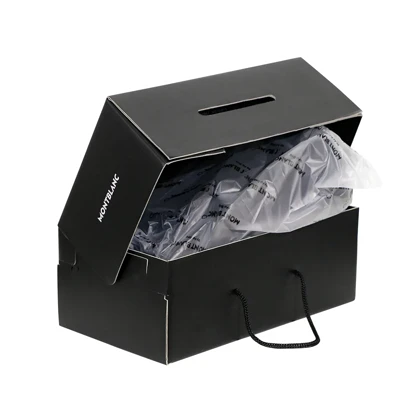 کیف دستی چرمی Mont Blanc مدل MB3052-Pro با قفل هوشمند اثر انگشتی