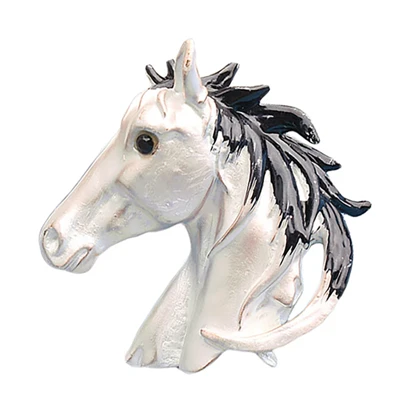 گل سینه زنانه مدل اسب کد G_Lnd_526