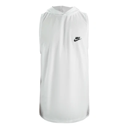 رکابی کلاهدار ورزشی مردانه نایک مدل VHD-Dri Fit-4K1003 سفید