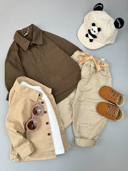 بلوز تک جیب‌دار کتان