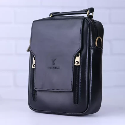 کیف دوشی چرم چرمسال کد 572
