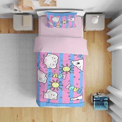 روتختی کودک طرح گربه مدل T5314