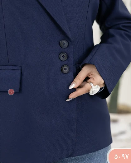 کت سه دکمه سامانتا 5097