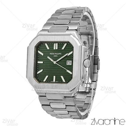 ساعت پتک فیلیپ کوبیتوس مردانه نقره ای صفحه سبز 106934