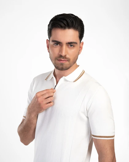 ام کی کالکشن پولو شرت mk-24510-white