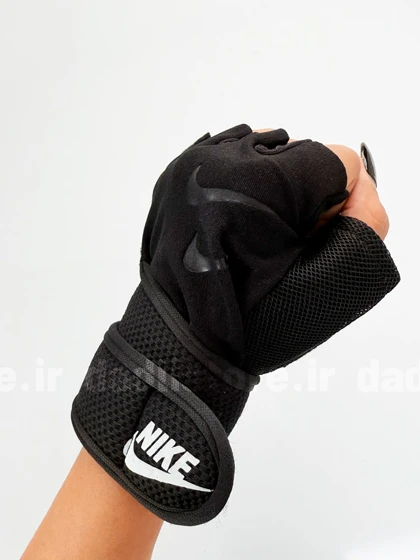 دستکش نیمه انگشتی بدنسازی زنانه Nike