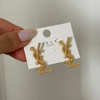 گوشواره فشن YSL کوچک کد 227