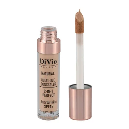 کانسیلر دیویو 2 در 1 حاوی ضدچروک و ضدآفتاب Divio spf15