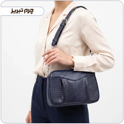 کیف چرم زنانه مجلسی شیک مدل NL127