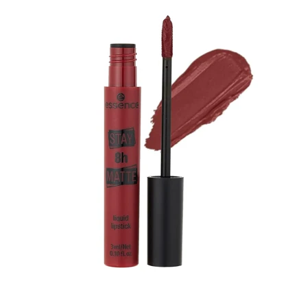 رژ لب مایع مات اسنس مدل Stay 8h Matte رنگ Bite Me If You Can شماره 09 – 3 میلی‌لیتر