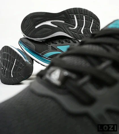 کفش کتانی ورزشی ریباک مشکی آبی Reebok Fusium Run مدل 4706