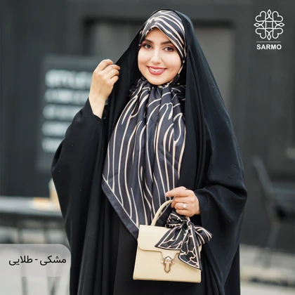 روسری ابریشم کجراه نوا