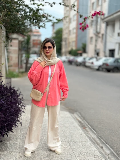 مانتو کنفی مداد رنگی