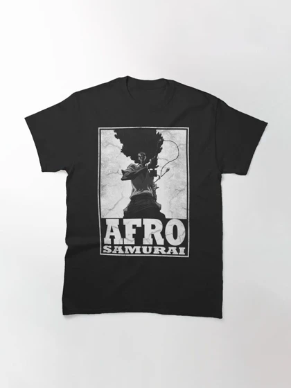 تیشرت لانگ انیمه AFRO SAMURAI افرو سامورایی AFRO HAIR SAMURAI