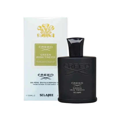 ادوپرفیوم مردانه اسکلاره Sclaree مدل کرید گرین ایریش توید Creed Green Irish Tweed حجم 30 میل