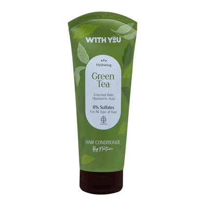 نرم کننده موی سر چای سبز و هیالورونیک اسید ویت یو