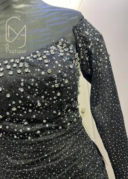 پیراهن ماکسی نگیندوزی