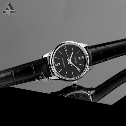 ساعت کاسیو بند چرمی Casio LTP-V005L-1B