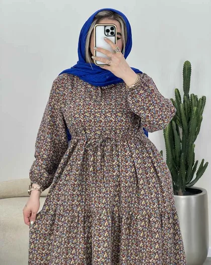 پیراهن طرح دار(41)کد3512