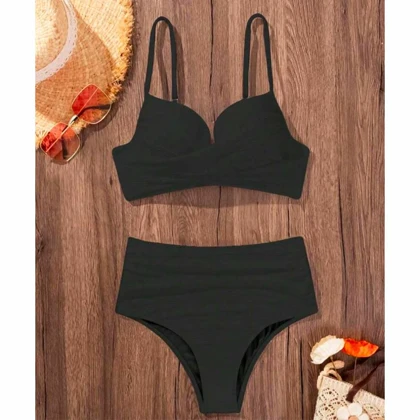 مایو دو تکه زنانه صدف (Sadaf) از برند شین SHEIN