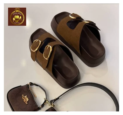 صندل دمپایی طبی لژدار زنانه زارا