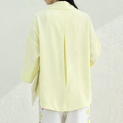 شومیز زنانه سیلک پشت پیله