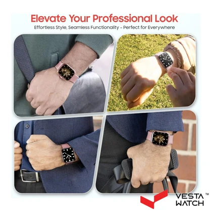 ساعت مچی هوشمند سوئیس میلیتاری SWISS MILITARY مدل SM-WCH-ALPS4-RGLDF-PNKSS