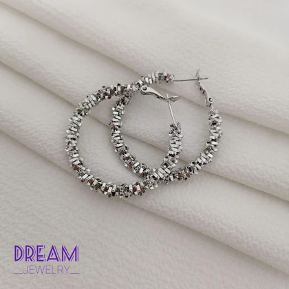 گوشواره حلقه خاویاری ysx کد 012015