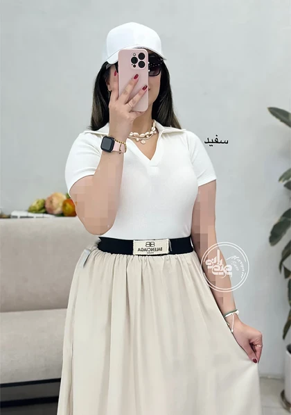 تیشرت یقه انگلیسی