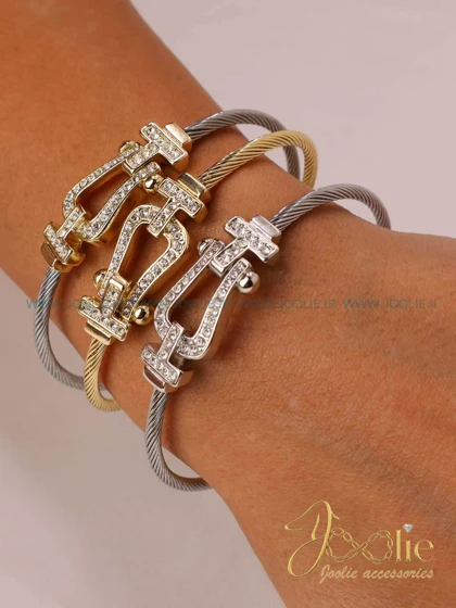 دستبند زنانه طرح طلا فرد Fred کد B2160