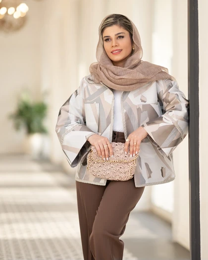 کت ژاکارد ترک