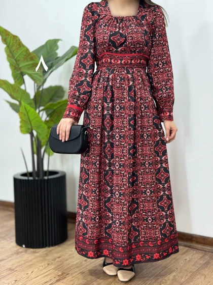 پیراهن ماکسی آشینا 4
