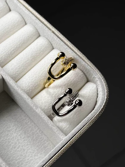 انگشتر طرح طلا