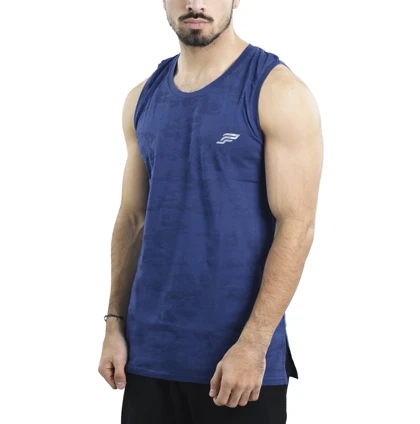 رکابی ورزشی مردانه پی اس دابلیو مدل PY-4H0873 چریکی سرمه ای