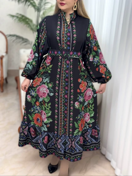 پیراهن مزونی یاس 2995