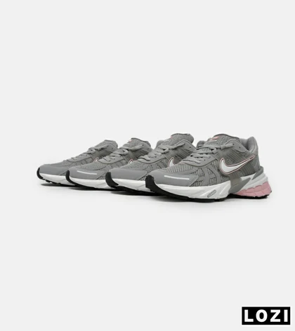 کفش کتانی زنانه طوسی صورتی Nike cushlon مدل 5192