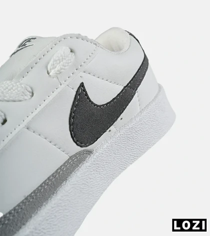 کفش نایک مردانه و زنانه سفید طوسی Nike Blazer Low 77 مدل 6925