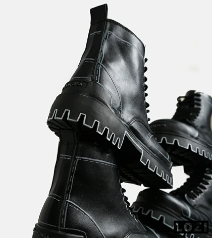 بوت مردانه مشکی BALENCIAGA Sketch مدل 6862