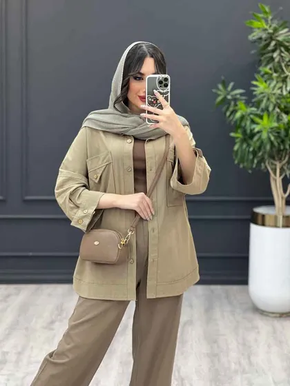 مانتو سرجیب مثلثی