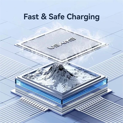 کابل دوسر تایپ سی یوسامز USAMS مدل SJ701 توان 60 وات 3متر