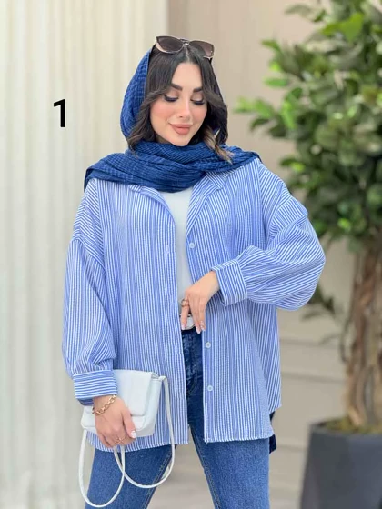شومیز طرح دار دایانا