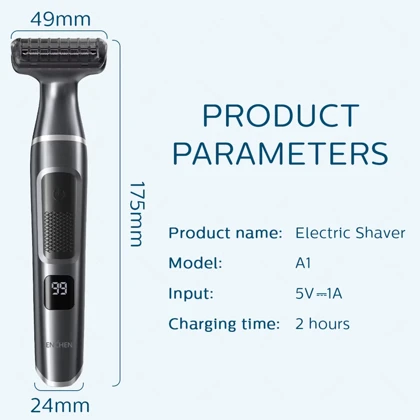 ماشین اصلاح بدن بانوان شیائومی Xiaomi مدل Enchen A1 ضدآب شارژی دیجیتالی