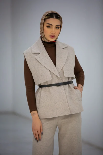 وست یقه E ژیله دار