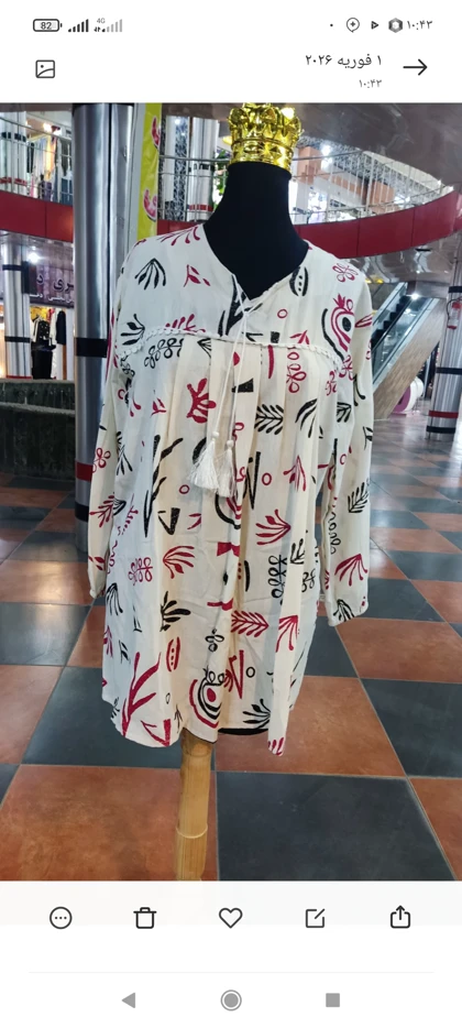 تونیک زنانه لینن کد 360