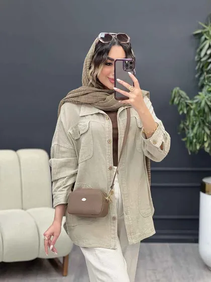 مانتو چهار جیب مهلا