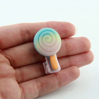 گیره مو دخترانه مدل آب نبات