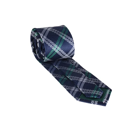 ست کراوات و دستمال جیب سورمه‌ای 98126