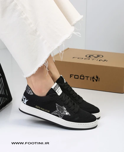 کتانی دخترانه گلدن استار 91102 BD