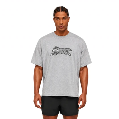 تیشرت نخی مردانه زنانه اورسایز 1991 مدل Running Dog TS19105
