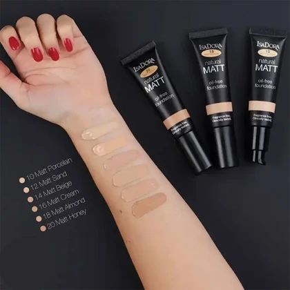 کرم پودر ایزادورا مات شماره 14 Isadora Natural Matt